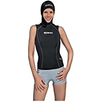 Mares Vest Flexa 5.3 She Dives - Chaleco de Buceo con Capucha para Mujer- Color Negro